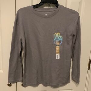 ThereAbouts Husky Waffle Knit Shirt